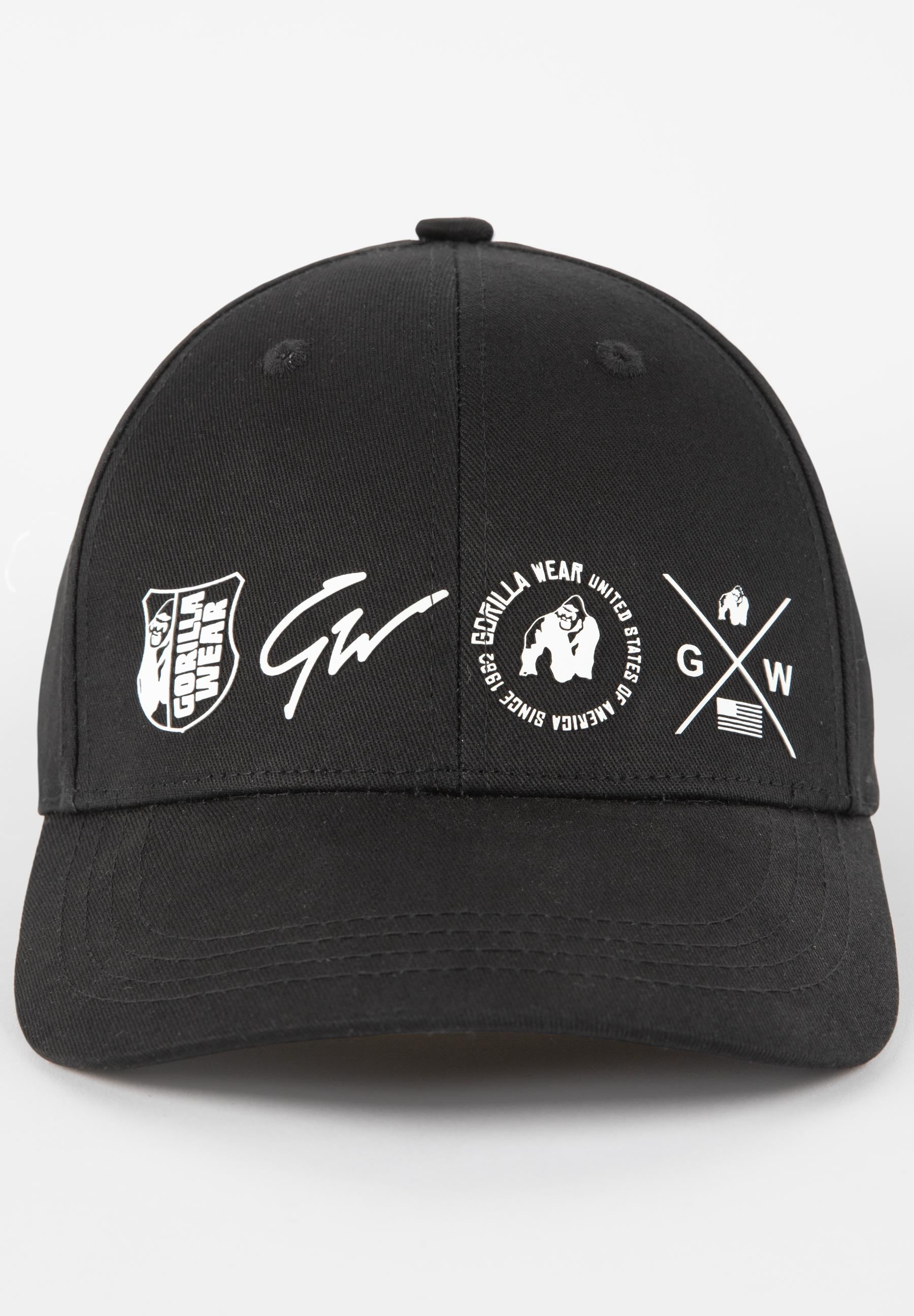 Gorilla Wear Weston Cap - Pet - Zwart