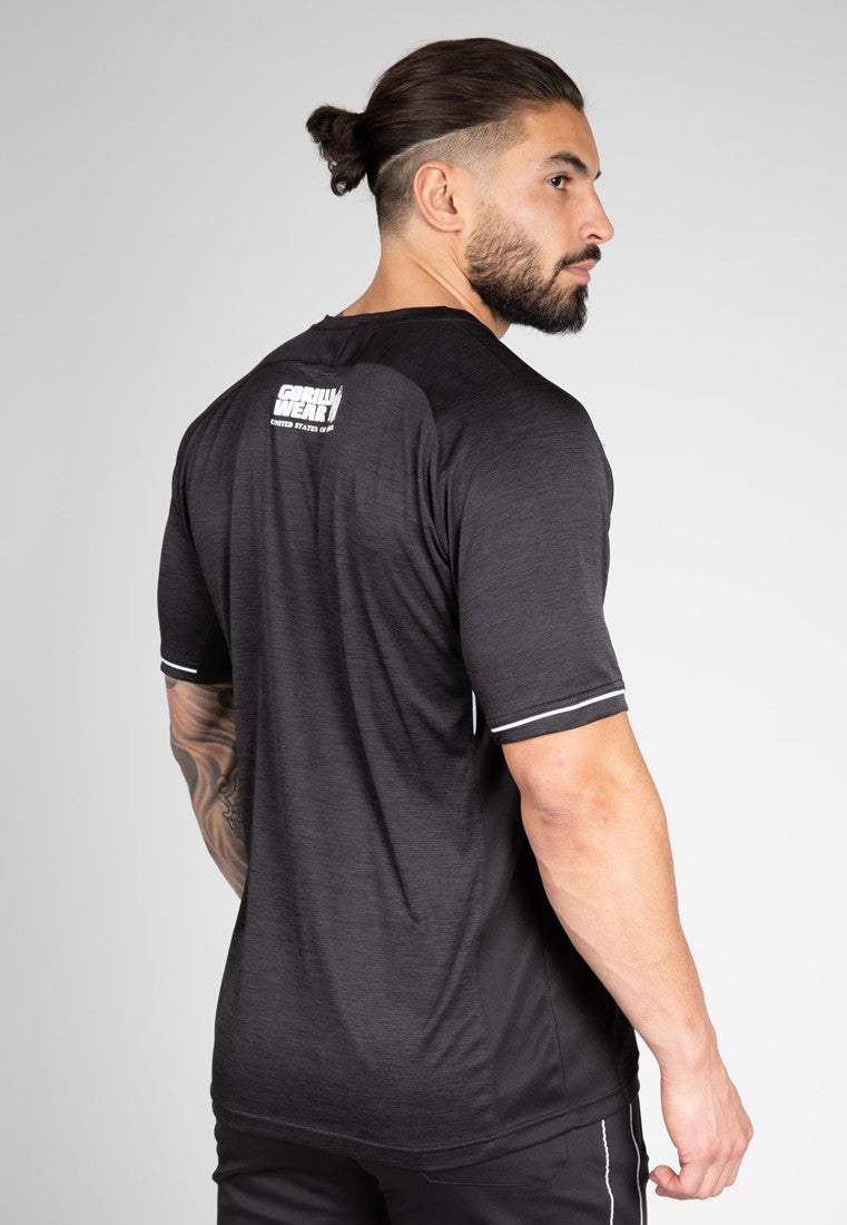 Gorilla Wear Fremont T-shirt - Zwart/Wit