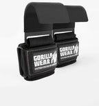 Gorilla Wear Weight Lifting Hooks - Zwart/Wit