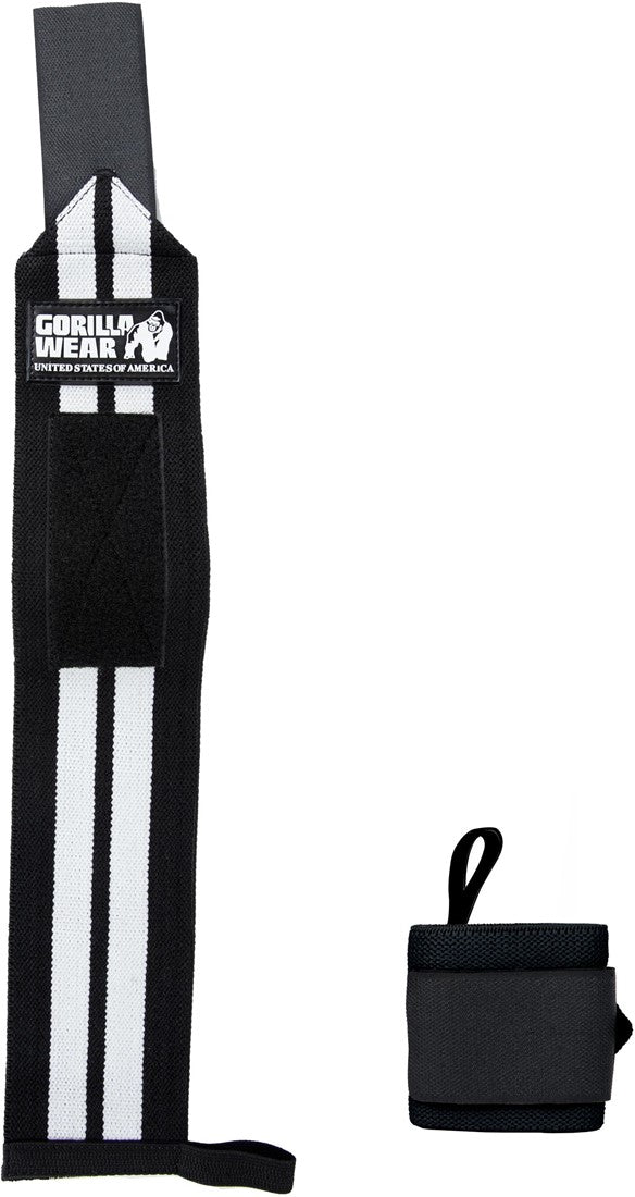 Gorilla Wear Wrist Wraps Pro - Zwart/Wit