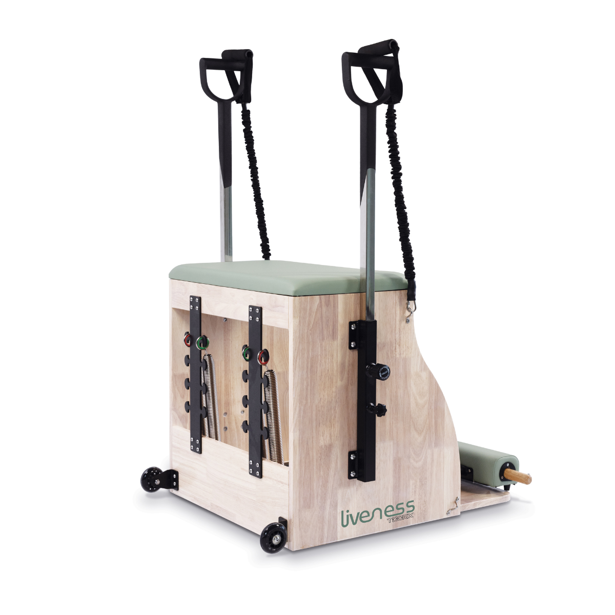 Toorx Liveness Eikenhout Wunda Chair PTX 1800 - Green Tea