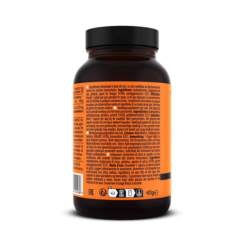 QNT Zinc - Zink - 100 Capsules