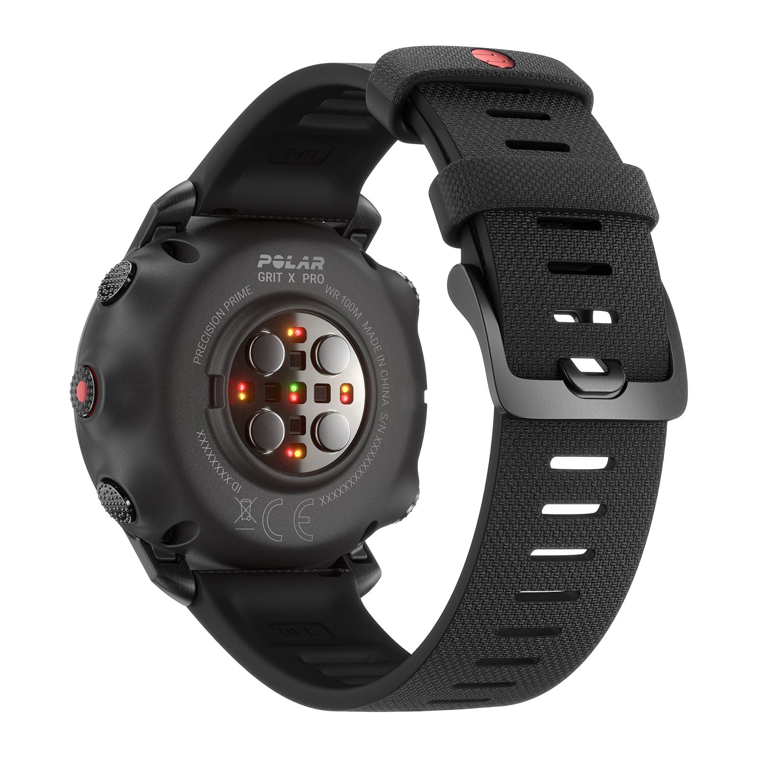 Polar Grit X Pro Sporthorloge - Black DLC - M/L