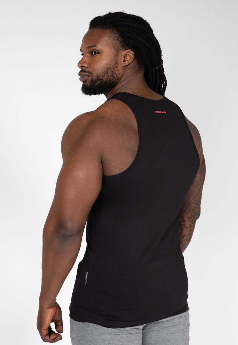 Gorilla Wear Adams Stretch Tank Top - Zwart