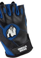 Gorilla Wear Mitchell Training Gloves - Fitness Handschoenen - Zwart/Blauw