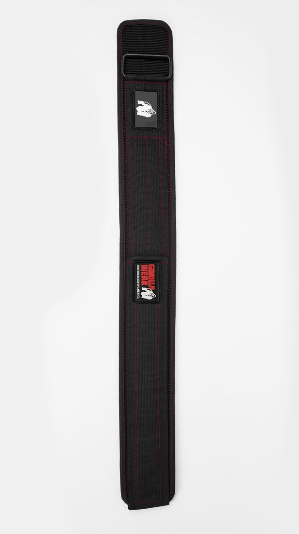 Gorilla Wear Halterriem - 4 Inch Nylon Lifting Belt - Zwart
