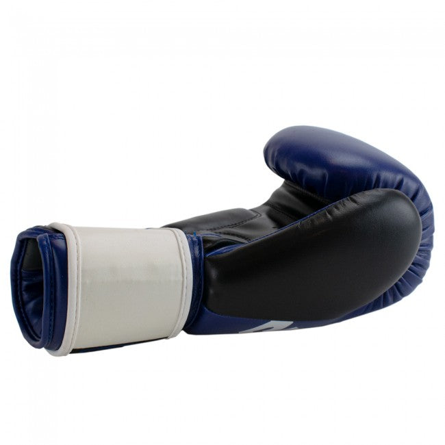 Super Pro Combat Gear Rebel (Kick)Bokshandschoenen - Blauw/Wit