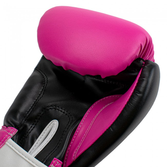 Super Pro Combat Gear Rebel (Kick)Bokshandschoenen - Roze/Wit