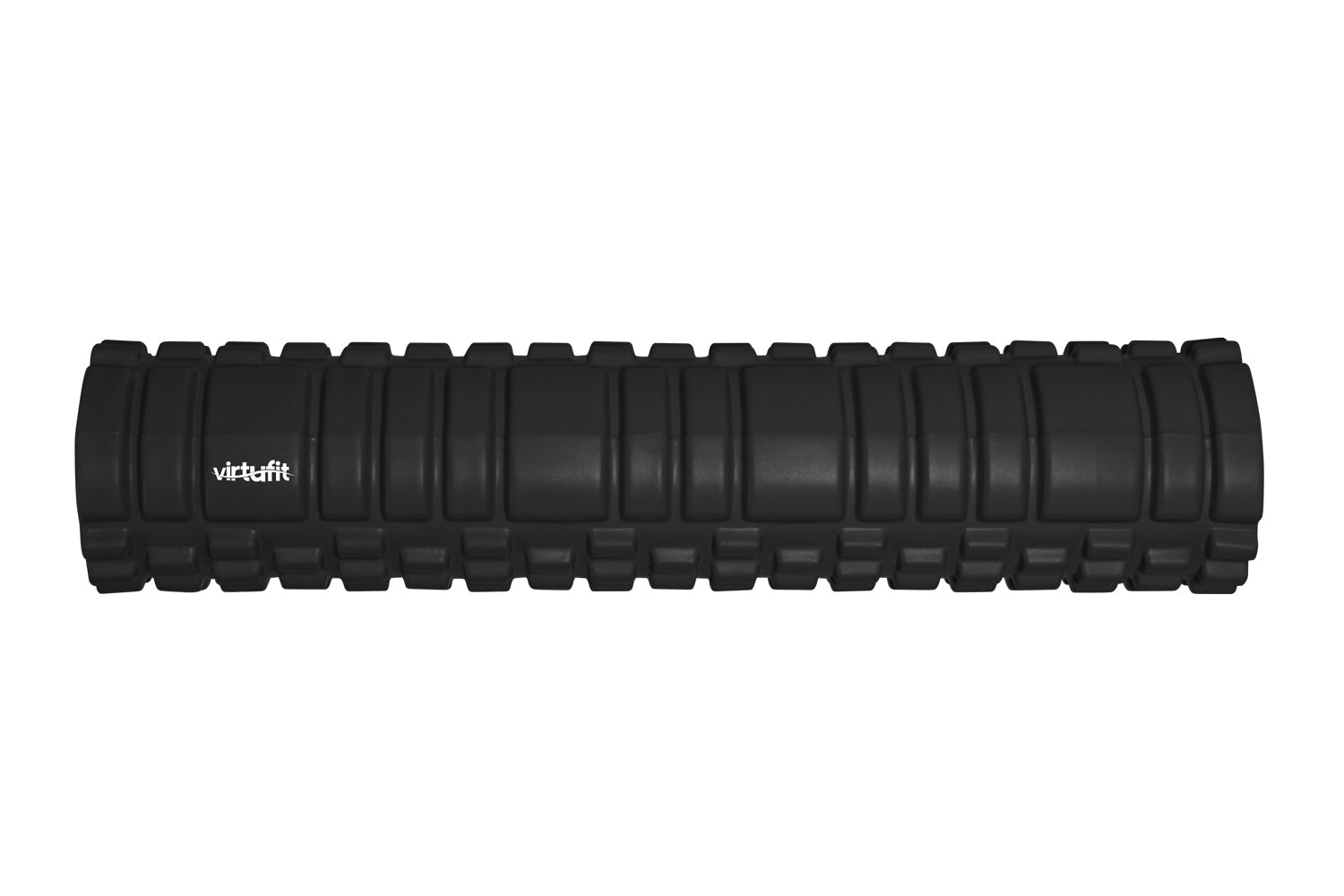 VirtuFit Grid Foam Roller - Massage roller - 62 cm - Zwart - Tweedekans