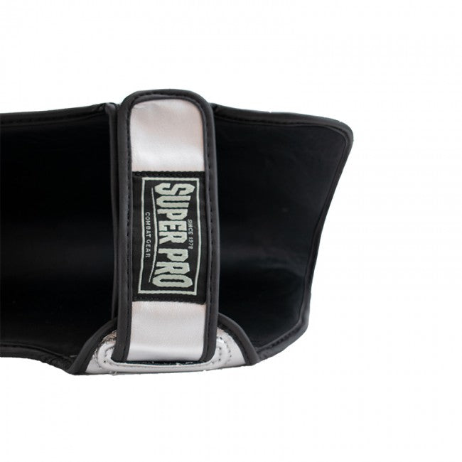 Super Pro Combat Gear Rebel Scheenbeschermers - Grijs/Wit