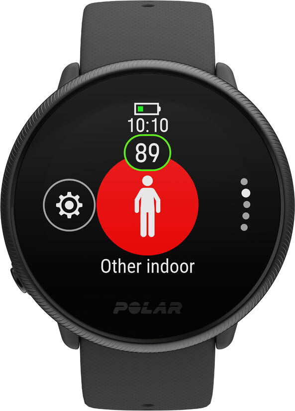 Polar Ignite 2 Sporthorloge - Zwart / Parel