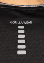 Gorilla Wear Monetta Performance T-Shirt - Grijs Gemeleerd/Zwart