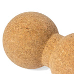 VirtuFit Premium Kurk Peanut Ball - Dual Massagebal - Ecologisch