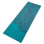 VirtuFit Premium Yogamat - 183 x 61 x 0,4 cm - Ocean Green Forest