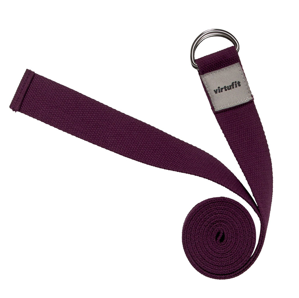 VirtuFit Premium Yoga Riem - 250 cm - Mulberry