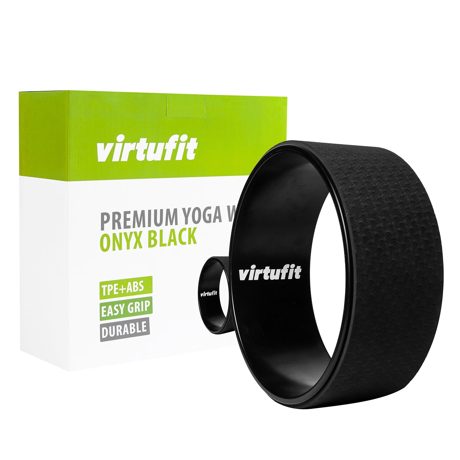 VirtuFit Premium Yoga Wiel - 33 cm - Onyx Black
