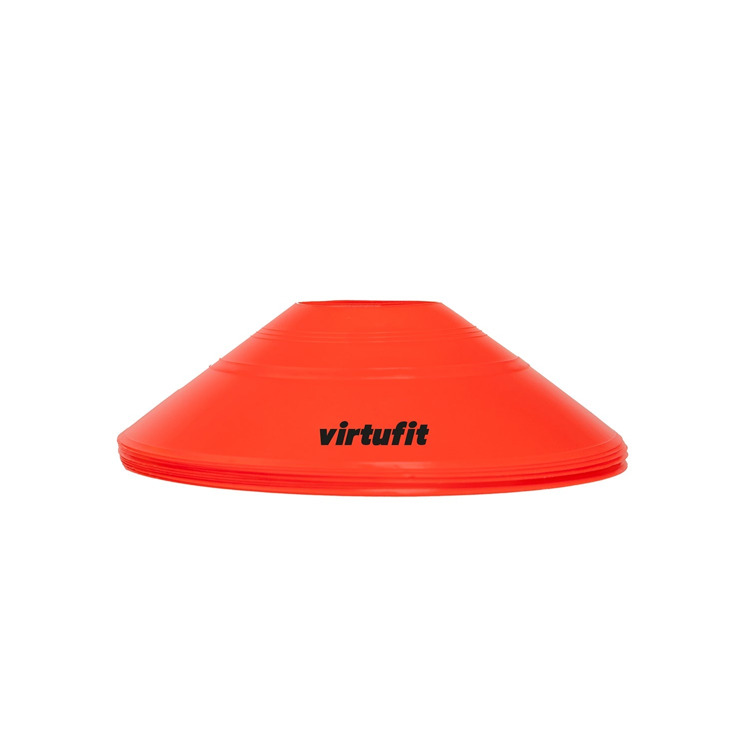 VirtuFit Trainingshoedjes met houder - Pionnen - 50 Stuks - Incl. draagnet