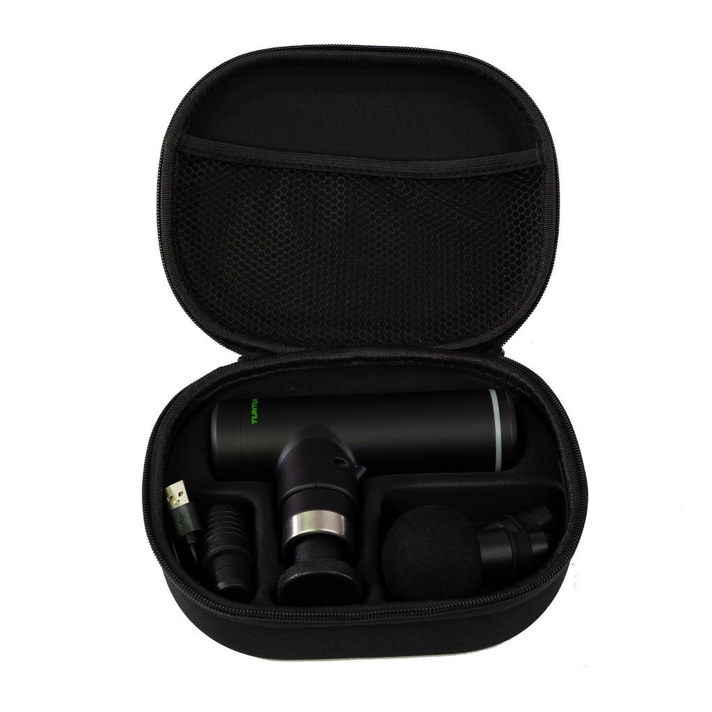 Tunturi Massage Gun Mini - Massage Gun - 4 opzetstukken