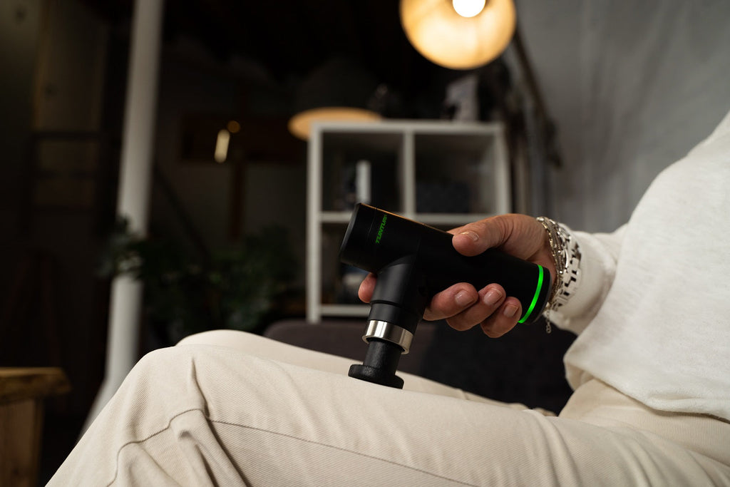 Tunturi Massage Gun Mini - Massage Gun - 4 opzetstukken