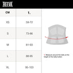 Reeva Halterriem - Leren Lifting Belt - Zwart