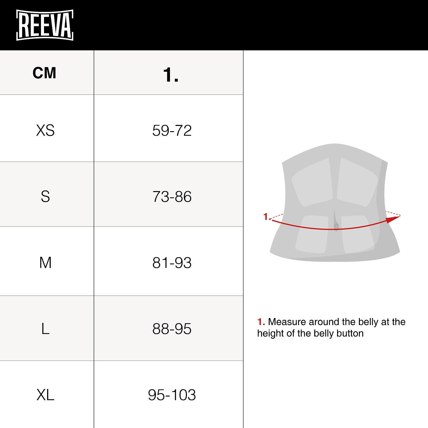 Reeva Halterriem - Leren Lifting Belt - Zwart