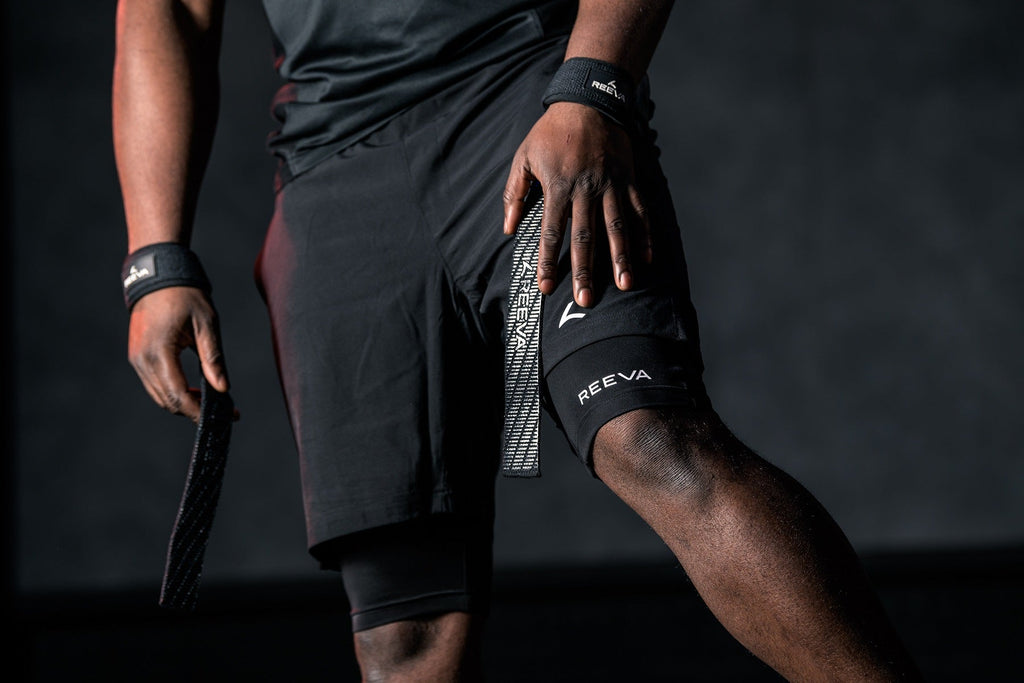 Reeva Lifting Straps met Padding - Zwart