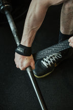 Reeva Lifting Straps met Padding - Zwart