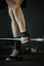 Reeva Lifting Straps met Padding - Zwart