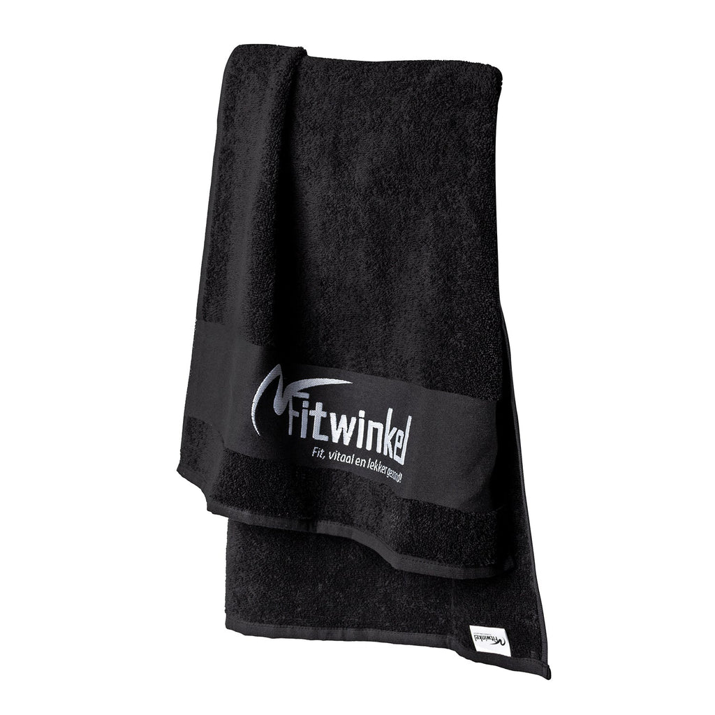Fitwinkel Handdoek - 100 x 50 cm - Zwart
