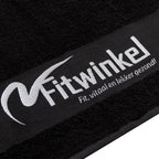 Fitwinkel Handdoek - 100 x 50 cm - Zwart