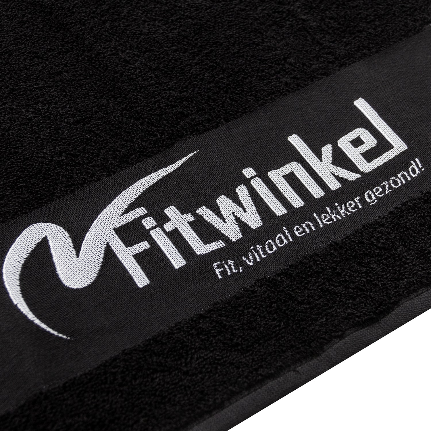 Fitwinkel Handdoek - 100 x 50 cm - Zwart