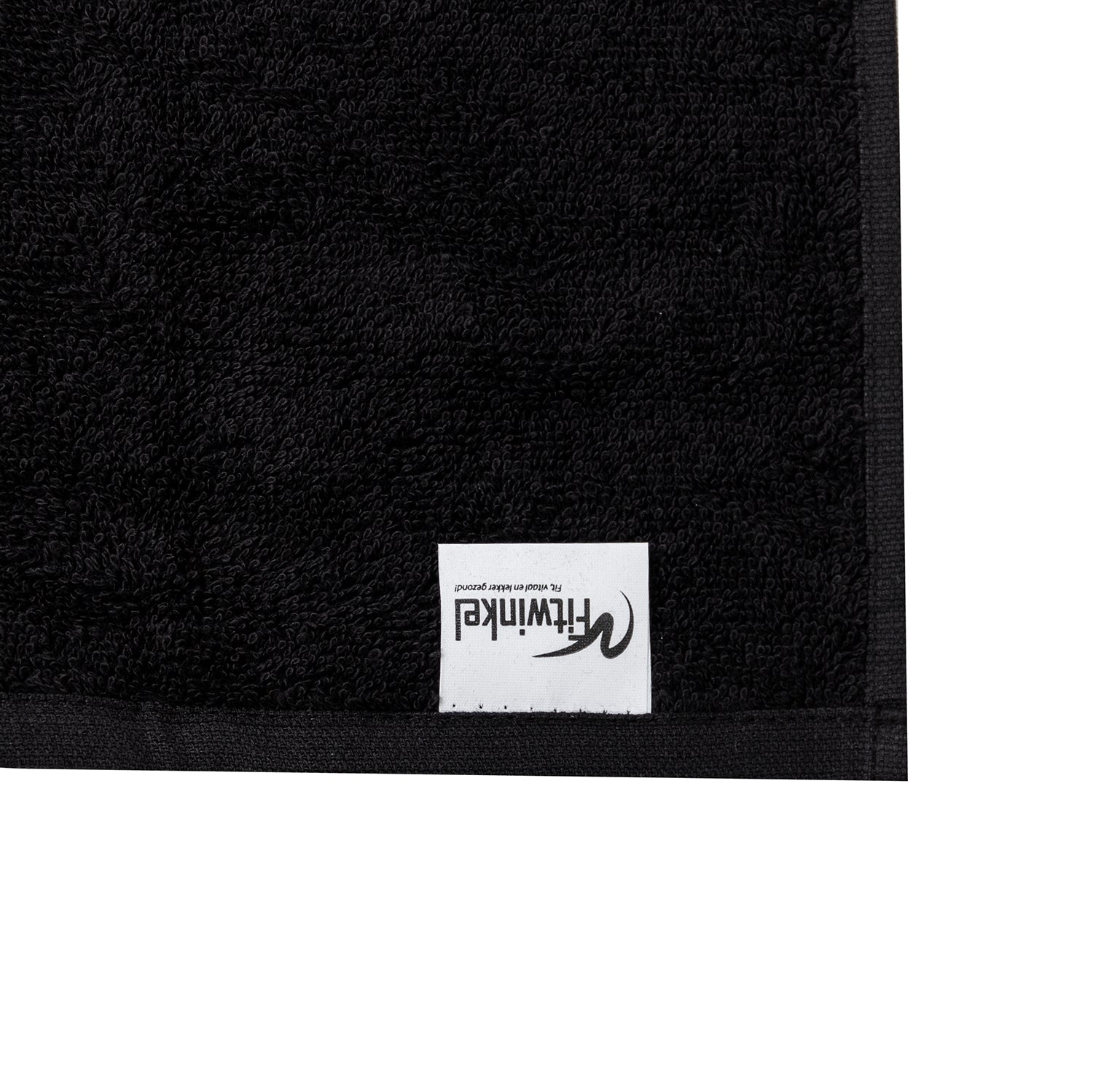 Fitwinkel Handdoek - 100 x 50 cm - Zwart