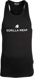 Gorilla Wear Carter Stretch Tank Top - Zwart
