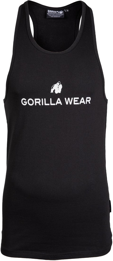 Gorilla Wear Carter Stretch Tank Top - Zwart