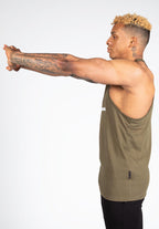 Gorilla Wear Carter Stretch Tank Top - Legergroen