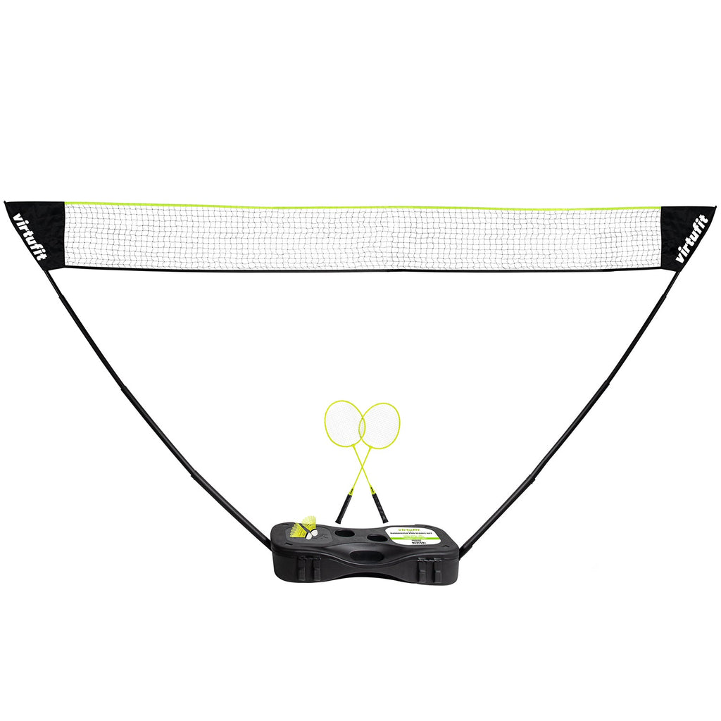VirtuFit 2-in-1 Portable Badminton- en Tennisset - Inclusief koffer en rackets