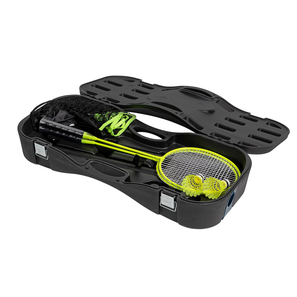 VirtuFit 2-in-1 Portable Badminton- en Tennisset - Inclusief koffer en rackets