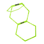 VirtuFit Hexagon Agility Grid - Speedladder -  6 Stuks - Inclusief opbergtas