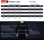 Gorilla Wear Fremont T-shirt - Zwart/Goud