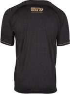 Gorilla Wear Fremont T-shirt - Zwart/Goud