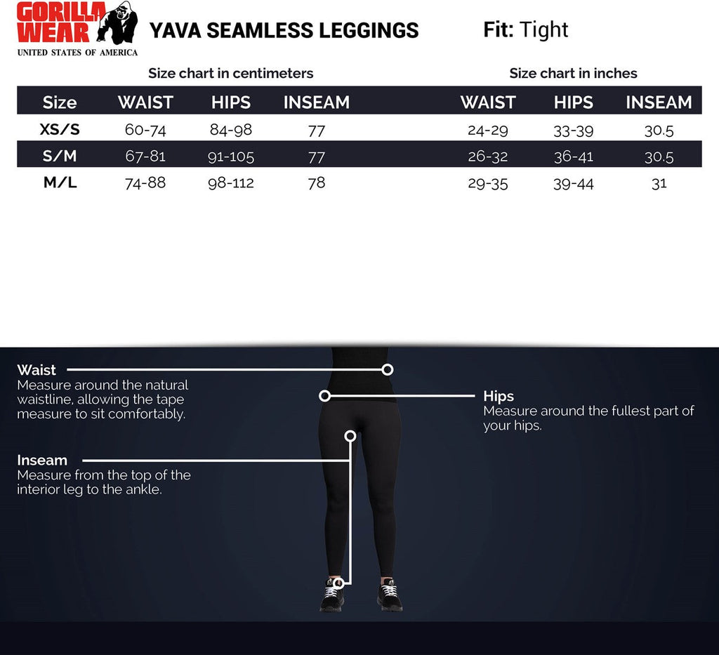Gorilla Wear Yava Seamless Legging - Groen