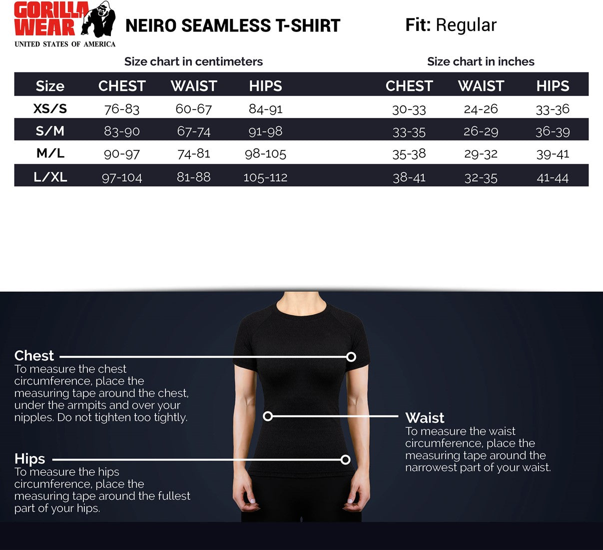 Gorilla Wear Neiro Seamless T-shirt - Paars