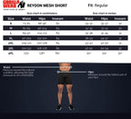 Gorilla Wear Reydon Mesh Shorts 2.0 - Zwart
