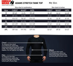 Gorilla Wear Adams Stretch Tank Top - Zwart