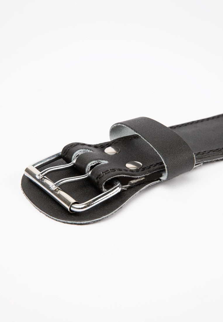 Gorilla Wear Halterriem - 4 Inch Padded Leren Lifting Belt - Zwart