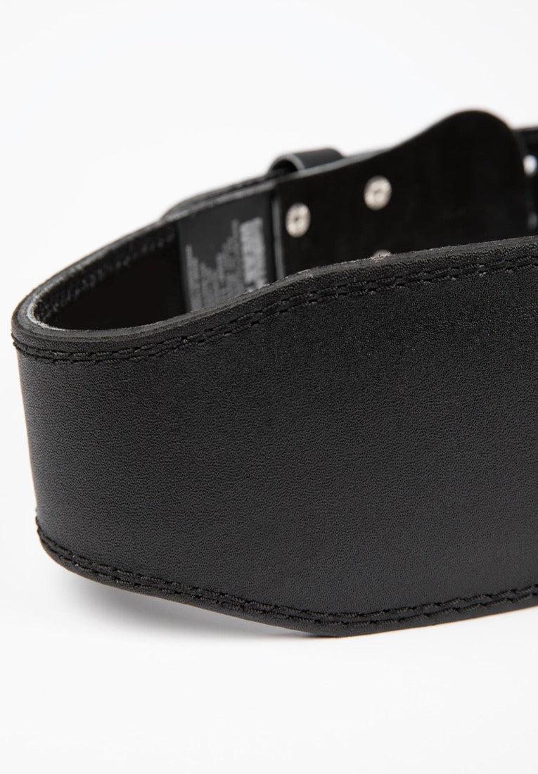 Gorilla Wear Halterriem - 4 Inch Padded Leren Lifting Belt - Zwart