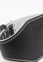 Gorilla Wear Halterriem - 6 Inch Padded Leren Lifting Belt - Zwart