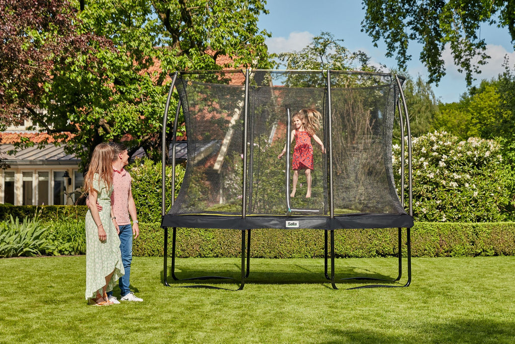Salta Comfort Edition Trampoline met Veiligheidsnet - 153 x 214 cm - Zwart