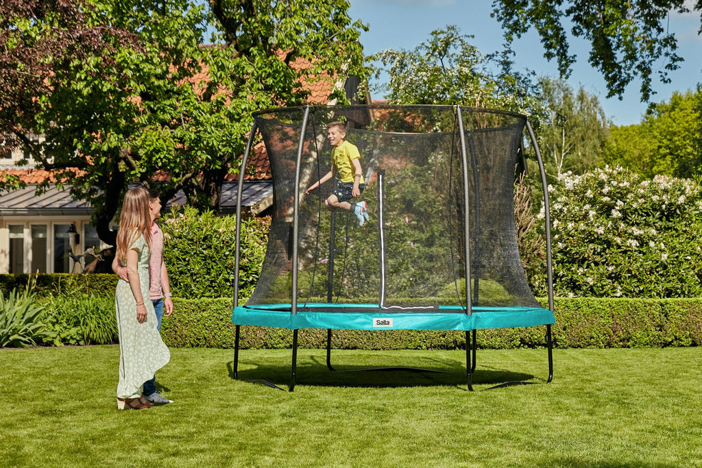 Salta Comfort Edition Trampoline met Veiligheidsnet - 427 cm - Groen