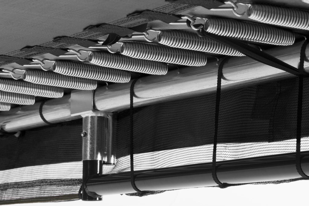 Salta Comfort Edition Ground Trampoline met Veiligheidsnet - 366 x 244 cm - Zwart